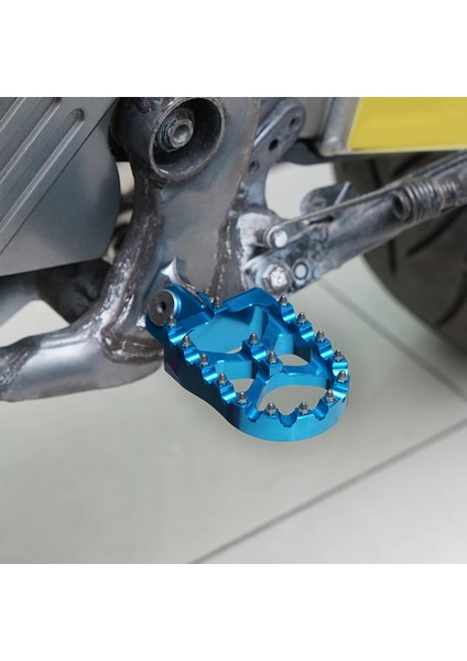 Siyah Stil Nıce C Motosiklet Geniş Ayak Pegs Footrest Footpegs Dayanan Pedallar Suzuki DRZ400S DRZ400SM Drz M Alüminyum (Yurt Dışından)
