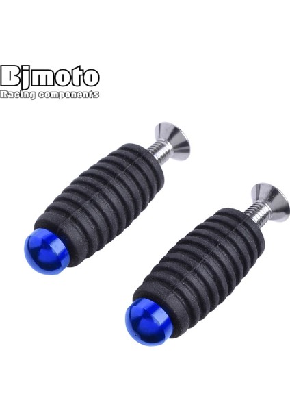 Altın Tarzı Bjmoto 6 mm C Alüminyum Motosiklet Motosiklet Footrests Footpeg Ayak Dayanağı Mandal Vites Fren Kolu (Yurt Dışından)