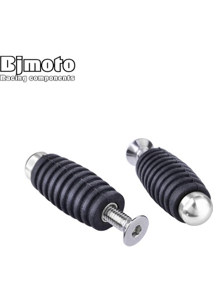 Kırmızı Stil Bjmoto Motosiklet Vites Fren Kolu Ayak Pegs Toepegs Pedallar Footpegs Kawasaki Honda Ducati Için Yarış Rearset (Yurt Dışından) fırsatları