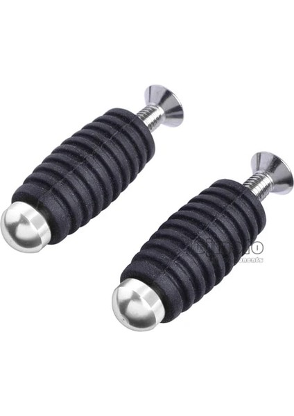 Gümüş Tarzı Bjmoto Motosiklet Vites Fren Kolu Ayak Pegs Pedallar M6 Suzuki Gsxr R Sv GSR750 (Yurt Dışından)