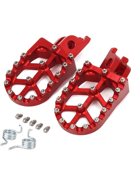 Kırmızı Stil Honda Için CR250R CRF150R CRF250R CRF450R CRF450RX CRF450X Yeni Footpeg Footrest Fren Pedalları Vites Kolu (Yurt Dışından)