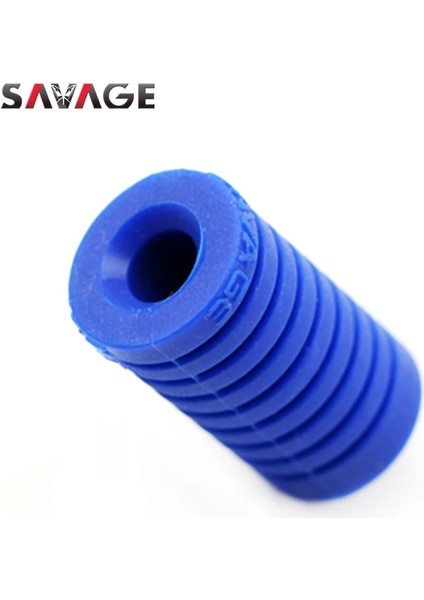 Siyah Stil Evrensel Ayakla Çalışan Sol Vites Kolu Ayak Pedi Pedal Toe Peg Kapak Motosiklet Aksesuarları Silika Jel Siyahmavikırmızıyeşil (Yurt Dışından)