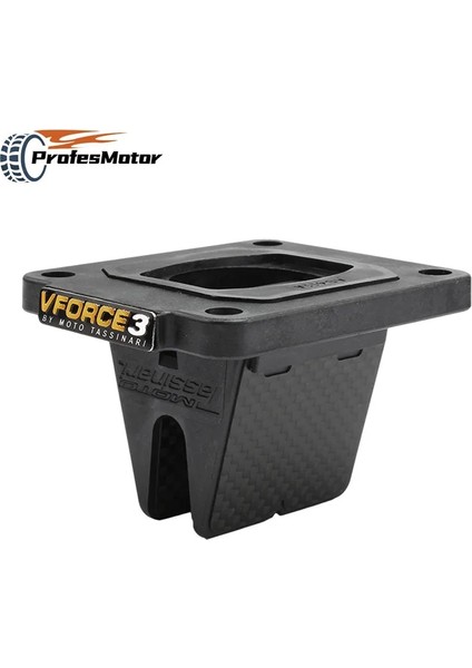 Motosiklet Karbon Fiber V-Force Vforce 3 Kamış Vana Kafes Kuvveti V384A Fit Suzuki RM100 Için Kawasaki KX80 KX10 KX85 (Yurt Dışından)