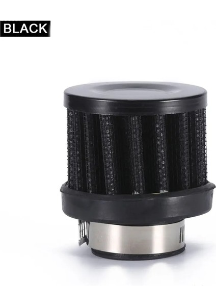 25MM-SİYAH Stil R-Ep Motosiklet Için Evrensel Araba Hava Filtresi Soğuk Hava Emme Yüksek Akış Karter Havalandırma Kapağı Mini Havalandırma Filtreleri (Yurt Dışından)