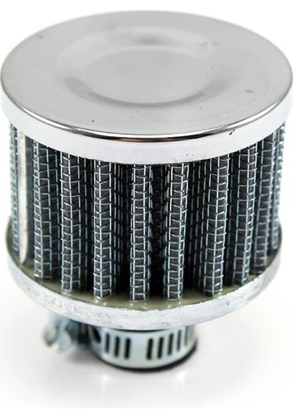 25MM-GÜMÜŞ Tarzı R-Ep Motosiklet Için Evrensel Araba Hava Filtresi Soğuk Hava Emme Yüksek Akış Karter Havalandırma Kapağı Mini Havalandırma Filtreleri (Yurt Dışından)