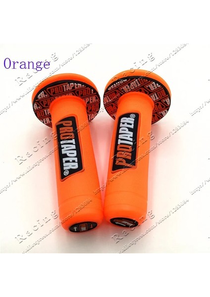 Turuncu Tarzı Renkli Sap Mx Kavrama Pro Kavrama Gel Gp Motosiklet Kir Çukur Bisikletine Uygun Pro Taper Için Kauçuk Gidon Kavrama (Yurt Dışından)
