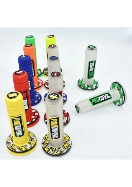 Turuncu Tarzı Renkli Sap Mx Kavrama Pro Kavrama Gel Gp Motosiklet Kir Çukur Bisikletine Uygun Pro Taper Için Kauçuk Gidon Kavrama (Yurt Dışından) fiyatları