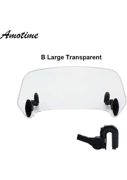 B Küçük Füme Tarzı Motosiklet Risen Ayarlanabilir Rüzgarlık Cam Spoiler Honda Bmw Için Hava Saptırıcı Kawasakı Yamaha Honda Suzukı Ducatı (Yurt Dışından)