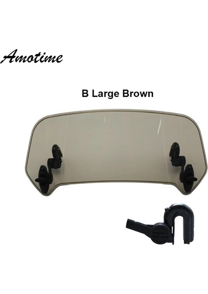 B Küçük Füme Tarzı Motosiklet Risen Ayarlanabilir Rüzgarlık Cam Spoiler Honda Bmw Için Hava Saptırıcı Kawasakı Yamaha Honda Suzukı Ducatı (Yurt Dışından)