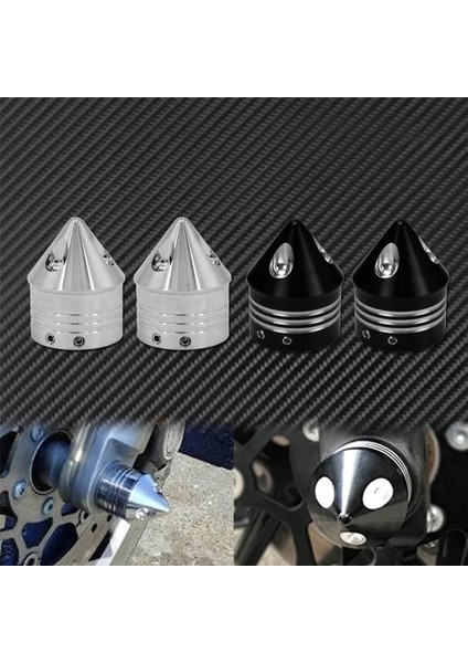 Aks Somunu Kapağı I Tarzı 2xmotorcycle Ön Aks Somunu Kapaklar Alüminyum Blackchrome Harley Sportster Touring Softail Dyna Vrsc Fat Bob Geniş Glide (Yurt Dışından) indirimleri