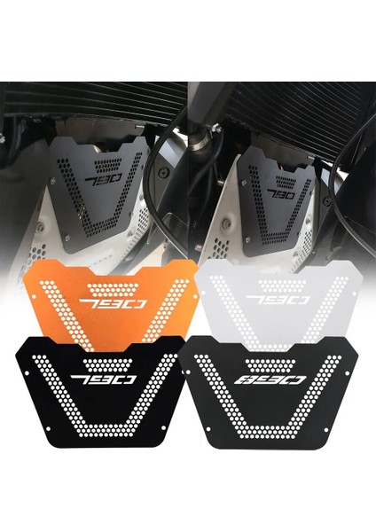 E 790 Adv Siyah Stil Adventure 790 Adventure R Macera R Için Motosiklet Alüminyum Motor Kapağı Fan Koruyucu Radyatör Koruması (Yurt Dışından) modelleri
