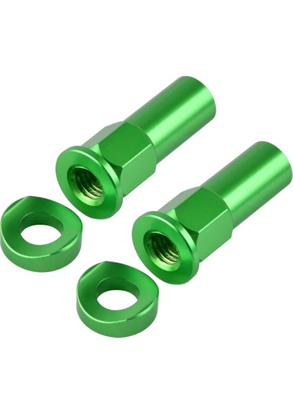 Yeşil Stil Yeni Motokros Jant Kilit Somunu Spacer Kiti Ktm Honda Yamaha Suzuki Kawasaki Cr Yz Kx Rm Crf Yzf Kxf Rmz Klx Gsxr Cbr Motosiklet (Yurt Dışından)