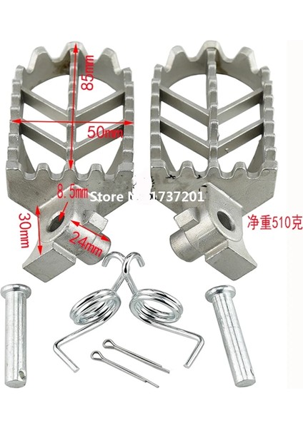 Yeni Ayak Dayanağı Mandalları Motosiklet Paslanmaz Çelik CRF50 XR50 XRF70 CRF70 Pit Dirt Motor Trail Bike Için Motosiklet Footpegs Motokros (Yurt Dışından) modelleri