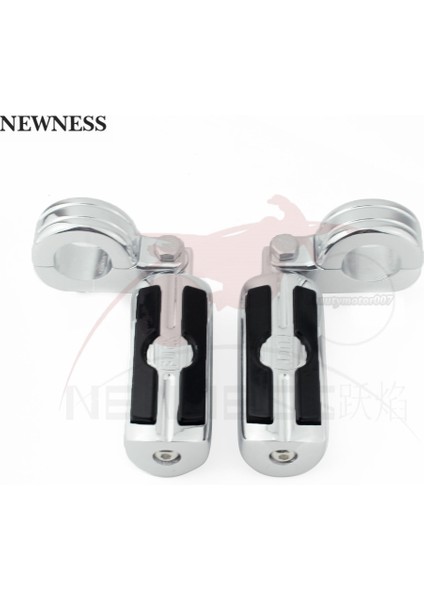 38MM Kelepçe Stili Otoyol Motor Çubuğu Footrest Ayak Mandalları Harley-Davidson Motosiklet Touring Için Dinlenme Erkek Peg Montaj Kelepçesi (Yurt Dışından)