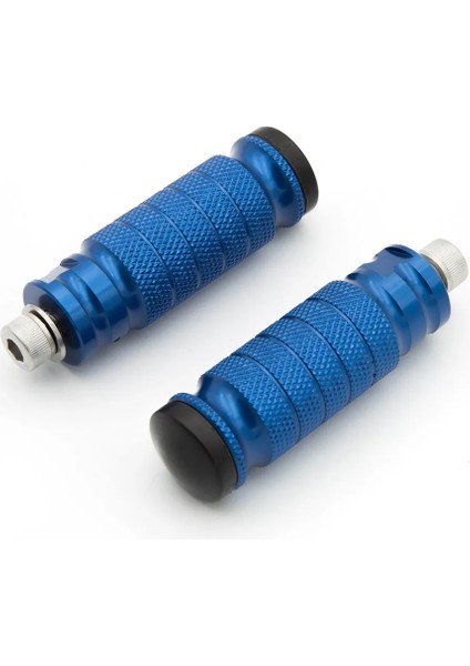 Mavi Stil C Alüminyum Motosiklet Arka Ayaklık Footrests Ayak Dayanağı Ayak Pegs Pedalı Yamaha Honda Suzuki Fit Modifiye Motosiklet Aksesuarları (Yurt Dışından)