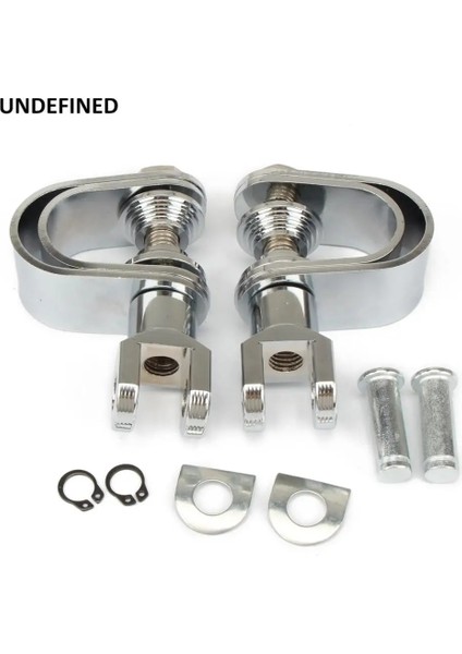 Kelepçe Tarzı 1-Krom Motosiklet Otoyol Ayak Pegs Kelepçe Motor Çarpma Çubuğu Motor Koruma Harley Chopper Bobber Özel Için Footrest Dağı (Yurt Dışından) indirimleri