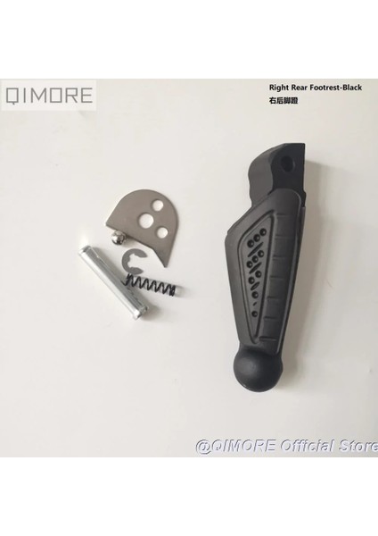 Sağ Arka-Siyah Stil Motosiklet Benelli Için Arka Ayaklıklar TNT300 BN302 TNT600 Bntels Keeway Rk6 600 (Yurt Dışından)