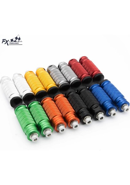 Turuncu Tarzı C Motosiklet Footpeg Arka Ayak Pedalı Pedalı Yamaha Yzf R3 R25 R15 MT03 R1 R6 MT07 MT09 FZ07 FZ09 Fz1 Fz6 Fz8 Mt-09 (Yurt Dışından)
