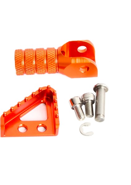 Bir Set Tarzı Motosiklet Arka Fren Pedalı Adım Vites Kolu Ucu Ktm Mc Enduro Duke Adventure Superenduror Için (Yurt Dışından)