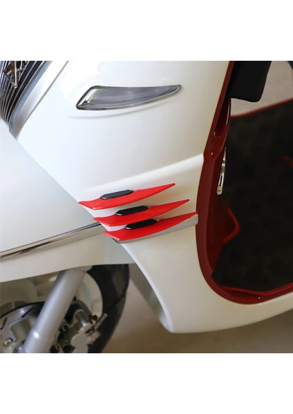 Gök Mavisi Tarzı 1 Çift Evrensel Motosiklet Kanatçık Aerodinamik Rüzgarlık Kanat Yapıştırıcı ile Motosiklet Dekorasyon Çıkartması Motosiklet Scooter Için (Yurt Dışından) indirimleri