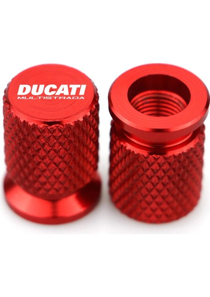 Titanyum Tarzı C Alüminyum Lastik Vana Hava Limanı Kapağı Kapağı Ducati Multistrada Ort Grand Tour Için Motosiklet Aksesuarları (Yurt Dışından)
