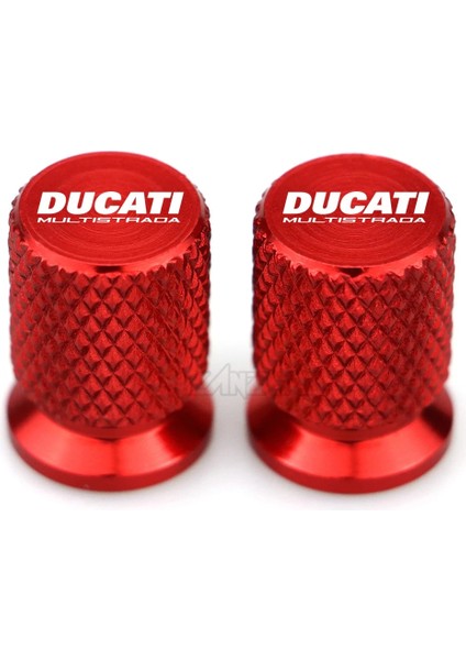 Titanyum Tarzı C Alüminyum Lastik Vana Hava Limanı Kapağı Kapağı Ducati Multistrada Ort Grand Tour Için Motosiklet Aksesuarları (Yurt Dışından)