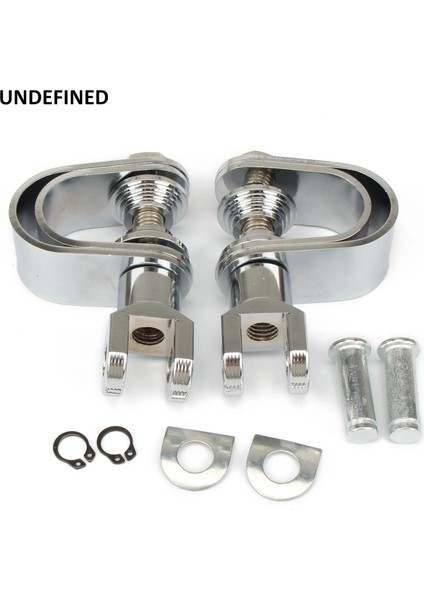 Ayak Peg Kelepçe Tarzı Otorcycle Evrensel Ayak Pegs Braketi Otoyol Motoru Çarpışma Çubuğu Koruma Wclamp Harley Chopper Bobber Için Footrest Dağı (Yurt Dışından)