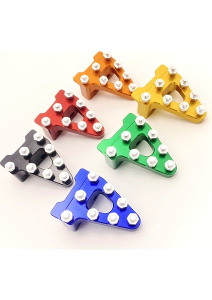 Turuncu Tarzı Motosiklet C Arka Fren Pedalı Adım Ipuçları Honda CRF50 Crf 50 XR50 Pit Bikes Siyah Kırmızı Yeşil Mavi (Yurt Dışından) fiyatları