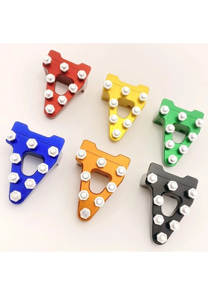 Turuncu Tarzı Motosiklet C Arka Fren Pedalı Adım Ipuçları Honda CRF50 Crf 50 XR50 Pit Bikes Siyah Kırmızı Yeşil Mavi (Yurt Dışından) indirimleri