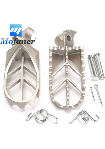 1 Takım Paslanmaz Çelik Motosiklet Ayak Peg Dinlenme Pedalı Yamaha YZ85 YZ125 YZ250 YZ450F WR250F (Yurt Dışından)