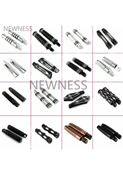Stil 5 Stil Motosiklet Sürücüsü Arka Ayak Pegs Footrests Footpeg Pedalı For Harley Sportster Demir Xl R L Sokak Xg (Yurt Dışından) modelleri