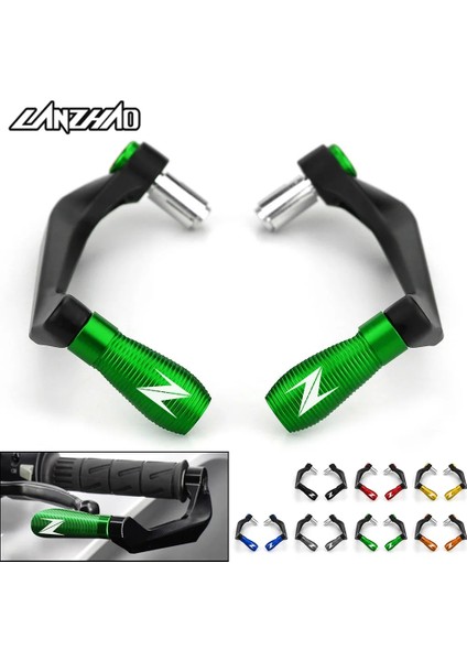 Fiş Tarzı Siyah Z Motosiklet Kolu Muhafızları Kazasında Düşen Koruyucu M8 C Alüminyum Aksesuar Kawasaki Z250 Z400 Z650 Z750 Z800 Z900 Z1000 (Yurt Dışından)