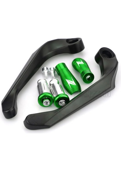 Fiş Tarzı Siyah Z Motosiklet Kolu Muhafızları Kazasında Düşen Koruyucu M8 C Alüminyum Aksesuar Kawasaki Z250 Z400 Z650 Z750 Z800 Z900 Z1000 (Yurt Dışından)