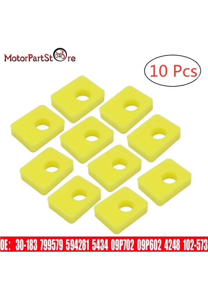 10 Adet Tarzı Oregon Stee 450E 550E 550EX Serisi Motor Için Köpük Hava Filtresi Hava Temizleyici Köpük Filtre Kiti (Yurt Dışından) modelleri