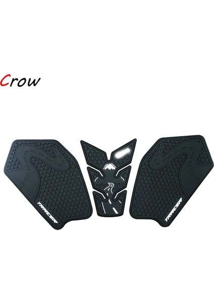 C Stili TRACER700 Için Trace Tracer 7 Gt Mtotorcycle Kaymaz Yan Yakıt Deposu Çıkartmaları Su Geçirmez Ped Kauçuk Etiket (Yurt Dışından)