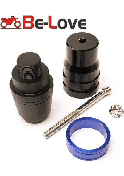 Mavi Stil Çarpışma Pedleri Egzoz Kaydırıcıları Kaza Koruyucu Kawasaki Z750 Z900 Z800 Z250 Z300 Ninja Z1000 Z1000SX Logolu (Yurt Dışından)