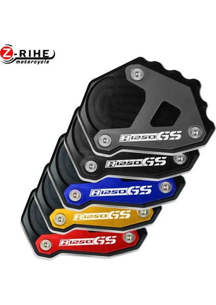 R1250GS Logo Stili Motosiklet Aksesuarları Sidestand Kickstand Ayak Desteği Yan Stand Bmw Rgs Adventure R Gs 18 Için Büyüt (Yurt Dışından)