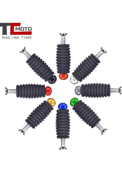Veya Stil 6mm C Motosiklet Footrest Vites Kolu Ayak Peg Pedalı Yamaha Yzf R1 R6 R3 R25 Mt-03 MT07 MT09 MT10 FZ07 FZ09 Fz1 (Yurt Dışından)