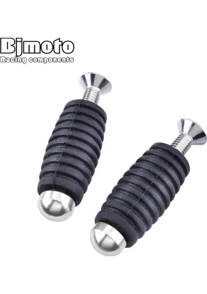Turuncu Tarzı Bjmoto Motosiklet Vites Fren Kolu Ayak Pegs Toepegs Pedallar Footpegs Kawasaki Honda Ducati Için Yarış Rearset (Yurt Dışından)