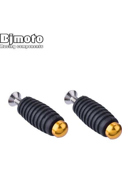 Altın Tarzı Bjmoto Motosiklet Vites Fren Kolu Ayak Pegs Pedallar M6 Suzuki Gsxr R Sv GSR750 (Yurt Dışından)