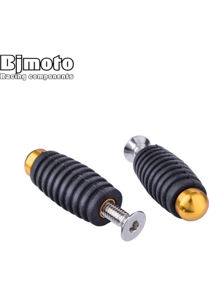 Altın Tarzı Bjmoto Motosiklet Vites Fren Kolu Ayak Pegs Pedallar M6 Suzuki Gsxr R Sv GSR750 (Yurt Dışından)