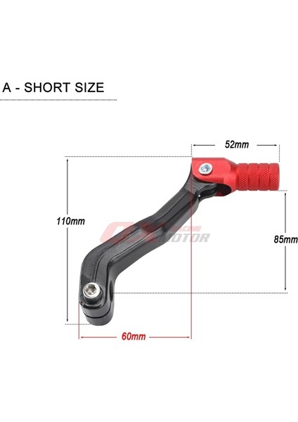 Turuncu Tarzı Motosiklet Katlanır Alüminyum Vites Kolu Atv Quad Dirt Pit Bikes Kayo Bse Apollo Zongshen Cg Cb Nc (Yurt Dışından) modelleri