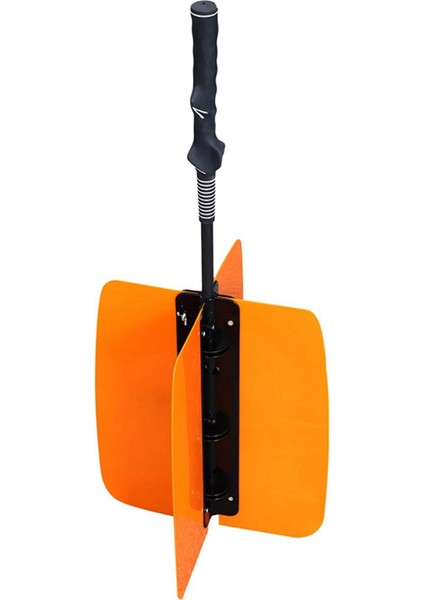 Golf Kulübü Salıncak Eğitmen Uygulama Hız Gücü Güçlendirici Golf Bilek Eğitmen Öğretim Malzemeleri Turuncu (Yurt Dışından)