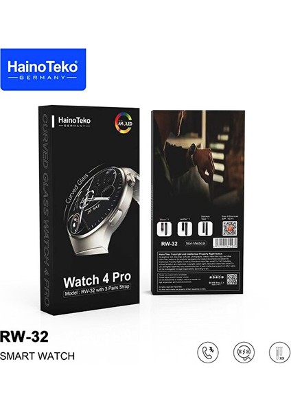 RW32 Watch 4 Pro Akıllı Saat