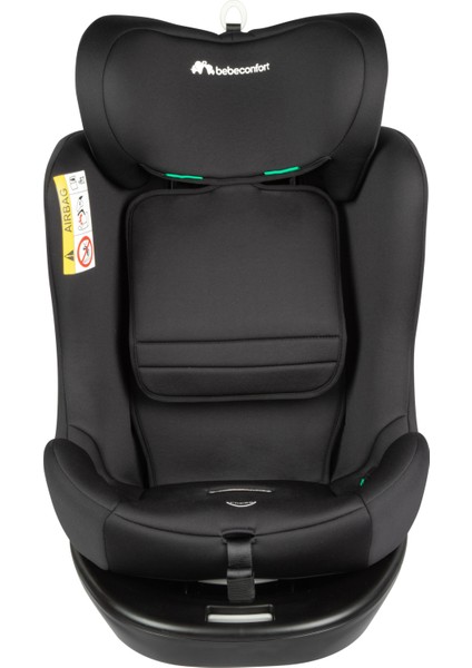 Bebeconfort EvolveFix i-Size 360 Derece Dönebilen Yatabilen İsofix'li 0-36 Kg Oto Koltuğu Black Mist