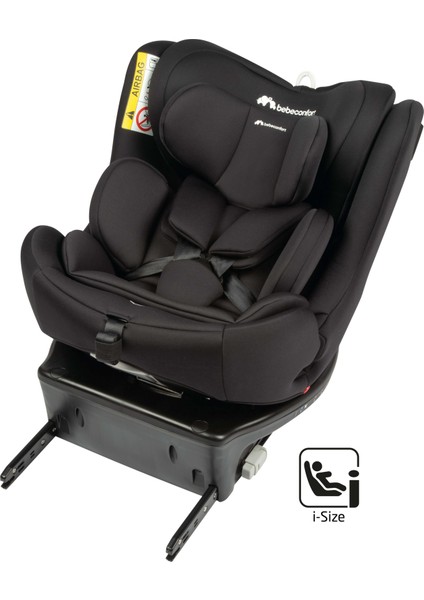 Bebeconfort EvolveFix i-Size 360 Derece Dönebilen Yatabilen İsofix'li 0-36 Kg Oto Koltuğu Black Mist