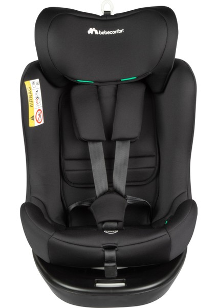 Bebeconfort EvolveFix i-Size 360 Derece Dönebilen Yatabilen İsofix'li 0-36 Kg Oto Koltuğu Black Mist