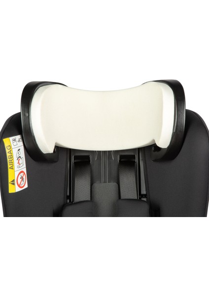 Bebeconfort EvolveFix i-Size 360 Derece Dönebilen Yatabilen İsofix'li 0-36 Kg Oto Koltuğu Black Mist