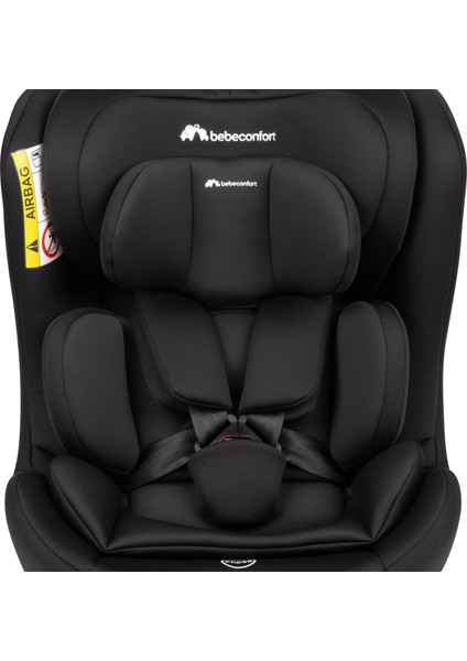 Bebeconfort EvolveFix i-Size 360 Derece Dönebilen Yatabilen İsofix'li 0-36 Kg Oto Koltuğu Black Mist