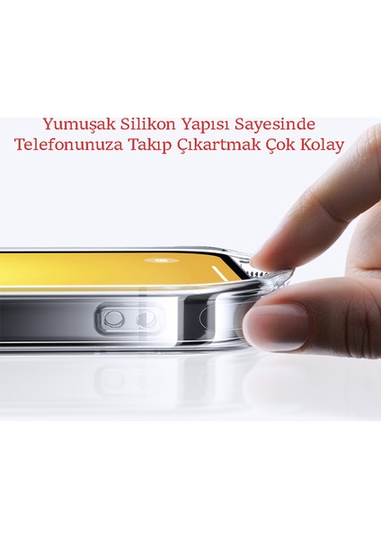 iPhone 14 Pro Max Şeffaf Kılıf 3D Kamera Korumalı 0.7mm Fit Tasarım Esnek Silikon fiyatları